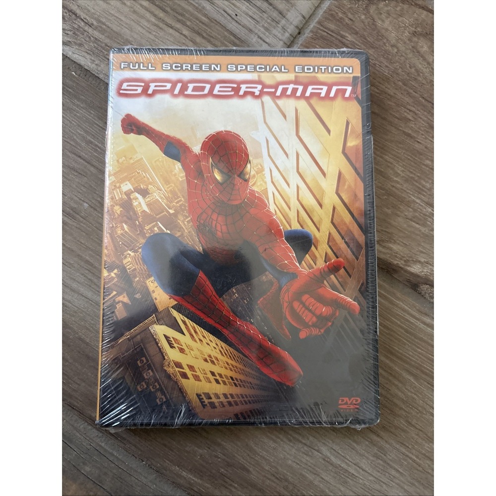 Spider-Man (DVD, 2002, 2-Disc Set, Special Edition Full Frame), Sealed- New